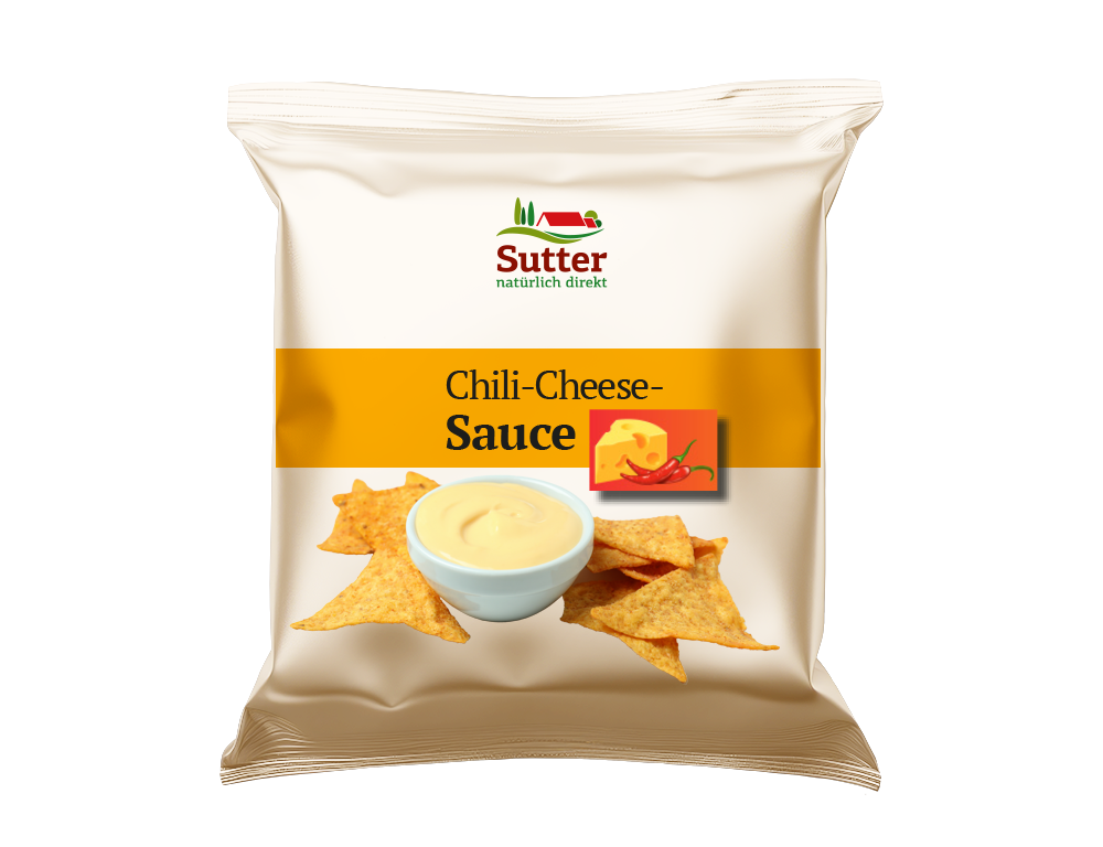 NEU! Sutters Chili-Cheese-Sauce